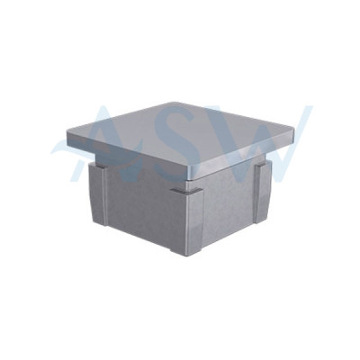 Heavy Duty Square 50.8mm Post Top Cap