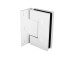 Offset Wall to Glass Hinge with Square edges 