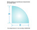 Custom Quarter Round Mirror Cut to Size