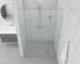 Frameless Shower Screen Wall to Wall Hinge Panel & Door & Infill 2050H