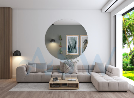 Custom Round Mirror Cut to Size