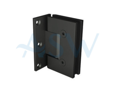 Offset Wall to Glass Hinge with Square edges 