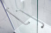 Frameless Shower Screen with Two By-Passing Sliding Doors 2000H