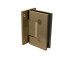 Wall to Glass Hinge with Square edges
