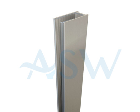 Extended U Channel 35mm deep for 10mm glass