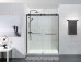 Frameless Shower Screen with Two By-Passing Sliding Doors 2000H