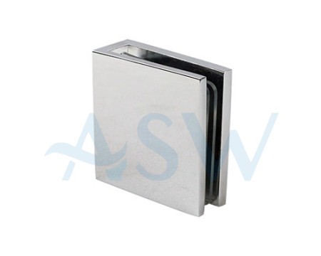 Square Wall Bracket Mechanical Fixing for Glass 10mm