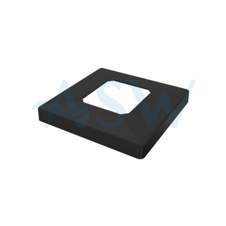 MADRID Square Slimline Domical Cover for Base Plate Spigot