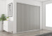 Slim Line Framed Sliding Wardrobe Doors Polytech coloured MDF