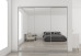Slim Line Framed Sliding Wardrobe Doors Mirror Finish