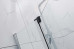 Frameless Shower Screen Fixed & Pivot panel Bathtub 1500H with Wall Channel