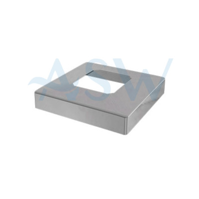 MADRID Square 22mm High Domical Cover for Base Plate Spigot