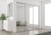 Slim Line Framed Sliding Wardrobe Doors Mirror Finish