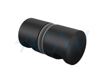 Door Knob Round Pull With Finger Notch