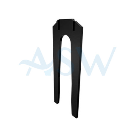 MADRID TILT 3mm thick Back Packer - HDPE black