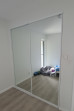 Slim Line Framed Sliding Wardrobe Doors Mirror Finish