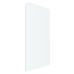 Frameless Shower Screen Fixed Free Standing Panel 2050H with Radius corner 200mm
