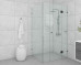 Frameless Shower screen Corner Hinge Panel & Door & Infill & Return 2050H