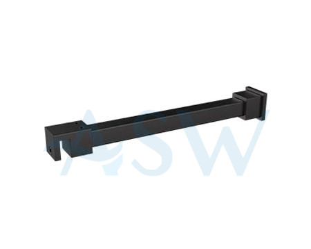 Horizontal Support Arm 1200mm Adjustable Square