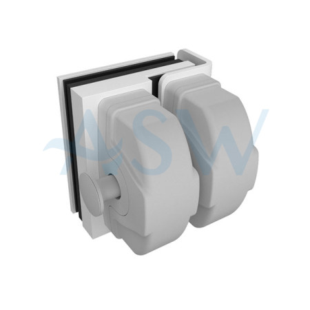 Master Range Glass to Wall to Square Post Latch Kit