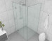Frameless Shower screen Corner Hinge Panel & Door & Infill & Return 2050H