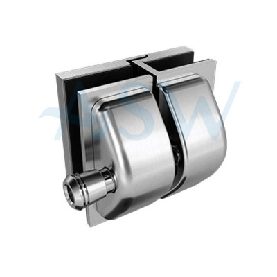 MASTER Friction Glass to Glass 180 Stainless Latch Kit