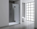 Frameless Shower Screen Wall to Wall Hinge Panel and Door 2050H