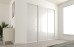 Fully Framed Sliding Wardrobe Doors Super White Glass