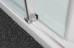 Frameless Shower Screen Wall to Wall 3 Panels With Sliding Door 2000H