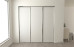Fully Framed Sliding Wardrobe Doors 9mm Melamine board with White Finish