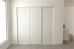 Fully Framed Sliding Wardrobe Doors Vinyl Finish