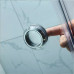 Frameless Shower Screen Corner Fixed Panel & Sliding Door & Return 2050H