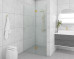 Frameless Shower Screen Wall to Wall Hinge Panel and Door 2050H