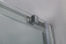 Semi Frameless Shower Screen Corner shape with Sliding Door 2000H adjustable