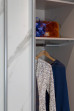Fully Framed Sliding Wardrobe Doors Textured Marble Finish
