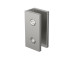 Frameless Shower Screen Fluted Glass Arched Fixed 2200H with Brackets