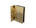 Offset Wall to Glass Hinge with Square edges 