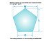 Custom Pentagon Mirror Cut to Size
