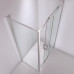 Semi Frameless Shower Screen Corner shape with Sliding Door 2000H adjustable