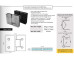 Glass to Glass 180 Degree Shower Screen Heavy Duty Hinge