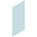 Clearglaze Frameless Channel 12mm Toughened Glass Panel 1350H