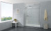 Frameless Shower Screen with Two By-Passing Sliding Doors 2000H