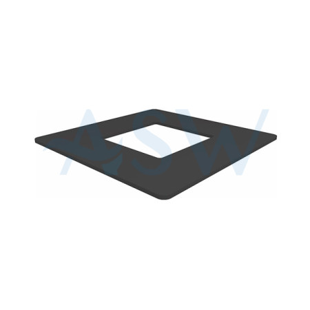Post Dress Ring Square 50.8mm 110mmx110mm