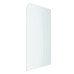 Ultra Clear Screen Fluted Glass 2050H with Left Radius Corner 200mm