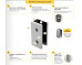 Square Wall Bracket for Glass 10mm