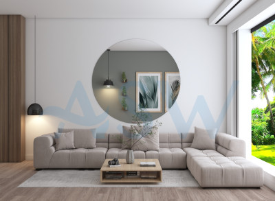 Custom Round Mirror Cut to Size