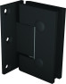 Frameless Shower Screen Corner Door hinged of wall & Return 2000H pre-drilled holes glass