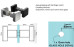 Door Knob Square Recessed