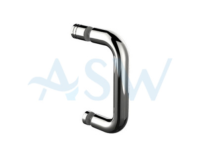 Round Handle D-shape with internal knob 180mm