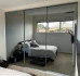Frameless Sliding Wardrobe Doors Grey Mirror